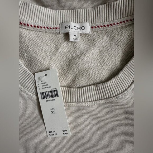 NWT Anthropologie Pilcro XS Woven Puff-Sleeve‎ Top - Picture 8 of 9